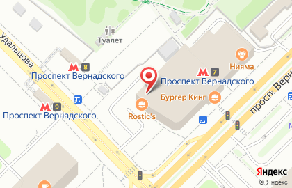 Мастерская по ремонту одежды и обуви на ул. Удальцова, 14 на карте
