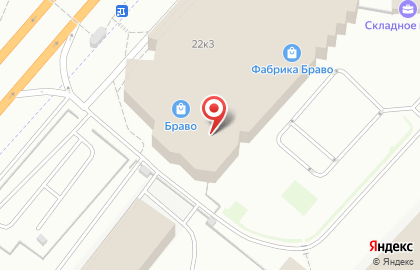 Фабрика дверей БРАВО в Москве на карте