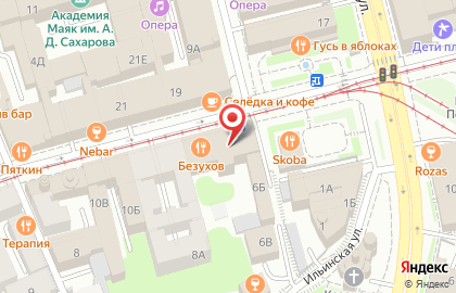 Багетная мастерская на ​Рождественской улице на карте