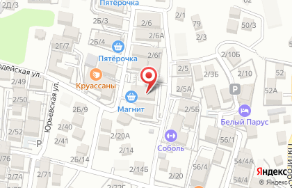 Банкомат БИНБАНК Кредитные карты в Хостинском внутригородском районе на карте