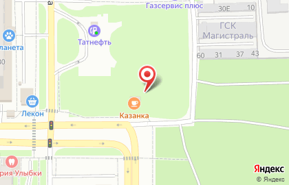 Майдан в Ново-Савиновском районе на карте