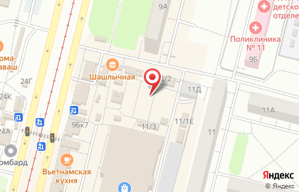 Магазин фруктов и овощей на Заозёрной улице на карте