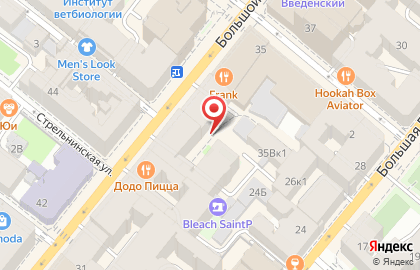 Мираж Синема в Петроградском районе на карте