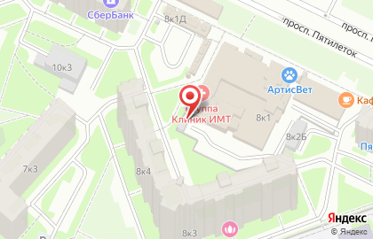 Бистро на проспекте Пятилеток, 8 к1Б на карте