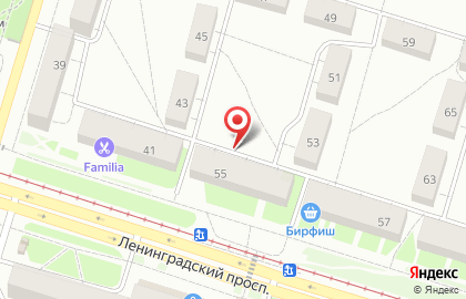 Восточный Экспресс Банк на Ленинградском проспекте на карте