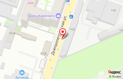 ЗАО Русское море на карте