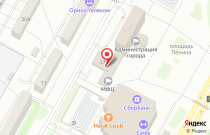 Комитет финансов Администрации г. Братска на карте