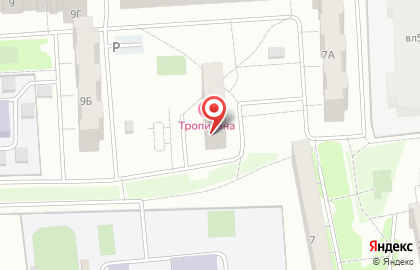 Киоск по продаже фруктов и овощей, г. Подольск на Тепличной улице на карте