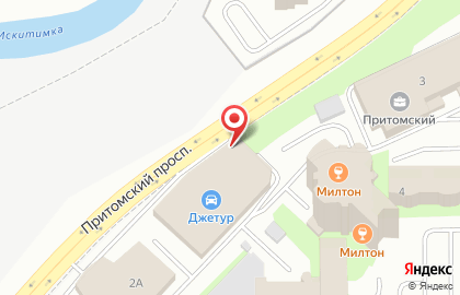 Автосалон Сибавтоцентр на Октябрьском проспекте на карте