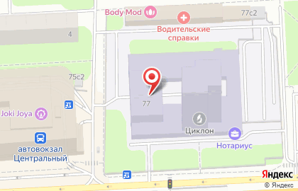 Аргос на Щёлковском шоссе на карте