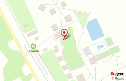 Центр отдыха и спорта Афина на карте