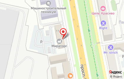 Торговая компания Мираторг в Белгороде на карте