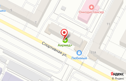 Аптека Аирмед+ на карте