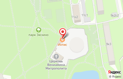 Киоск монастырской выпечки на Севастопольской на карте