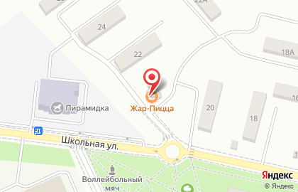 Магазин Теремок на Школьной улице на карте