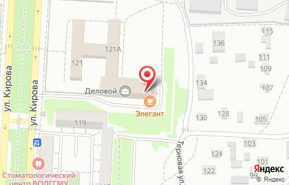 Кафе Элегант в Кировском районе на карте