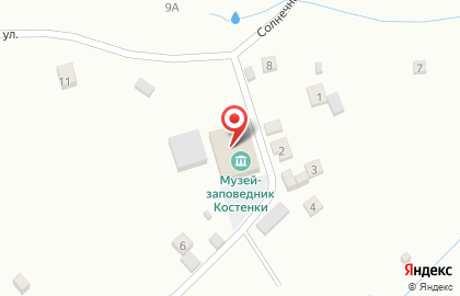 Музей-заповедник Костёнки на карте