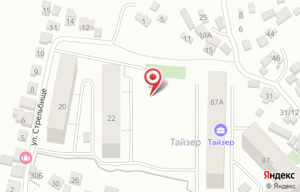 ООО Тайзер на Краевой улице на карте