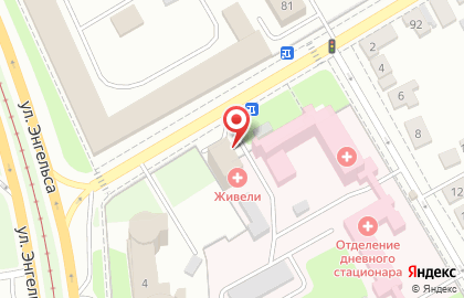 Банкомат Газпромбанк, филиал в г. Курске на улице Красной Армии на карте