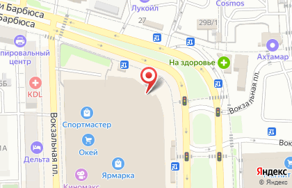 Магазин плюшевых игрушек и товаров для праздничного оформления Плюшевый рай на Вокзальной площади на карте