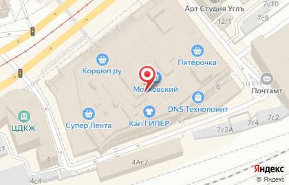 Фирменный бутик Tissot в Красносельском районе на карте