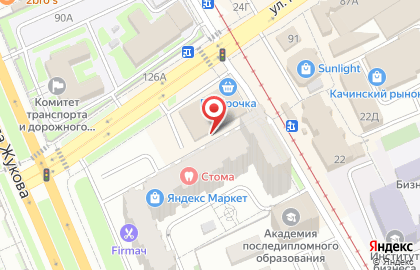 Пультторг в Дзержинском районе на карте