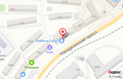 Магазин Хобби & Спорт на карте