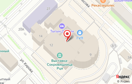 Банкомат Восточный Экспресс Банк, филиал в г. Якутске на улице Кирова на карте