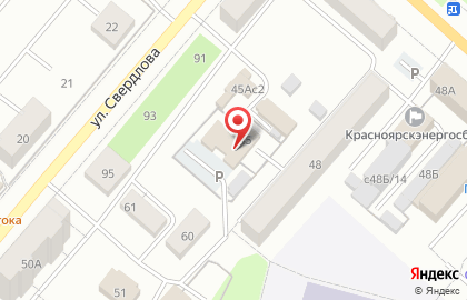 Частное охранное предприятие Темучин в Красноярске на карте