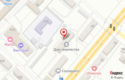 Центр детского технического творчества на проспекте Ленина на карте