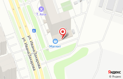 Супермаркет Магнит в Ханты-Мансийске на карте