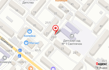 Компьютерный клуб Razer House в Буйнакске на карте