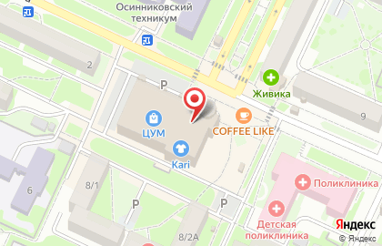 Центр автоаксессуаров и компьютерной помощи Навигатор на карте