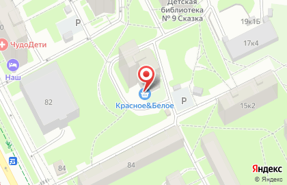 Продуктовый магазин София в Фрунзенском районе на карте