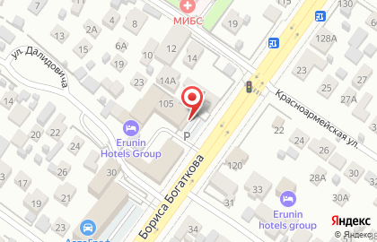 Сибирский центр контрольно-кассовой техники на улице Бориса Богаткова на карте