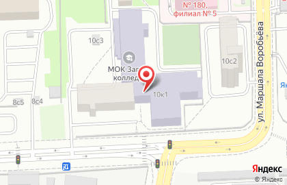 Столичный колледж индустрии сервиса и гостеприимства в Москве на карте