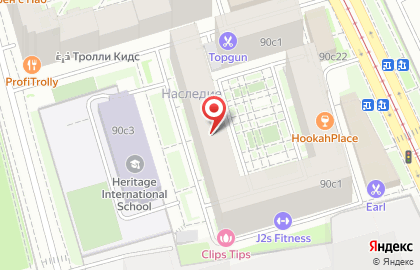 Барбершоп TOPGUN на Краснобогатырской улице на карте