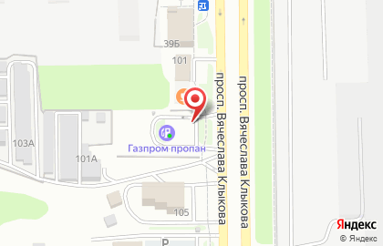 АГЗС, ООО Газэнергосеть в Центральном округе на карте