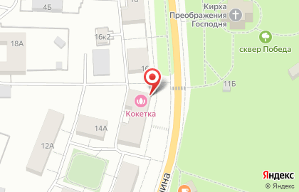 Салон Кокетка в Калининском районе на карте