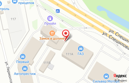 Торгово-сервисная компания 12 Вольт на улице Спешилова на карте