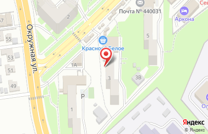 Продовольственный магазин в Первомайском районе на карте