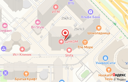 ОАО Банкомат, Банк Российский Кредит на Ломоносовском проспекте на карте