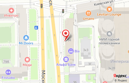 Компания BIA-TECHNOLOGIES на Московском проспекте на карте