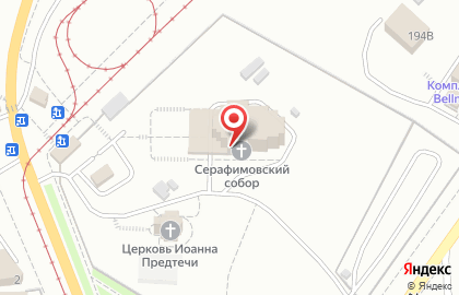 Серафимовский кафедральный собор на карте
