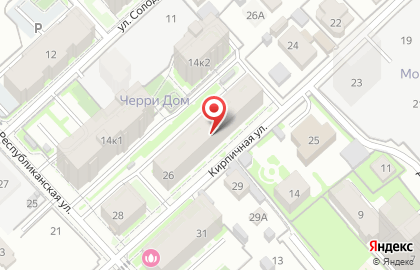 Компания Оконика на Кирпичной улице на карте