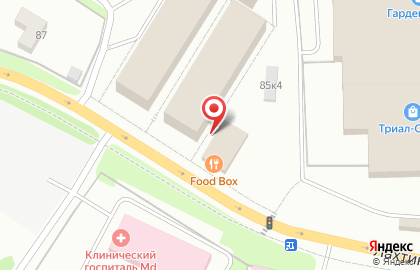 Ресторан Food Box на карте
