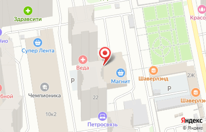 Лит.Ра на Первомайской улице на карте
