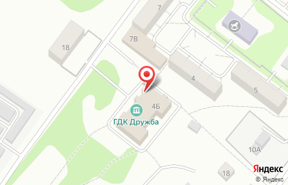 Городской дом культуры Дружба в Домодедово на карте