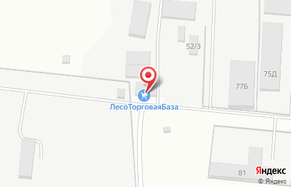 Производственно-строительный комплекс Лесторг на карте