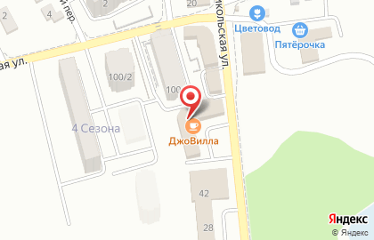 Кафе Dolce Vita на Никольской улице на карте